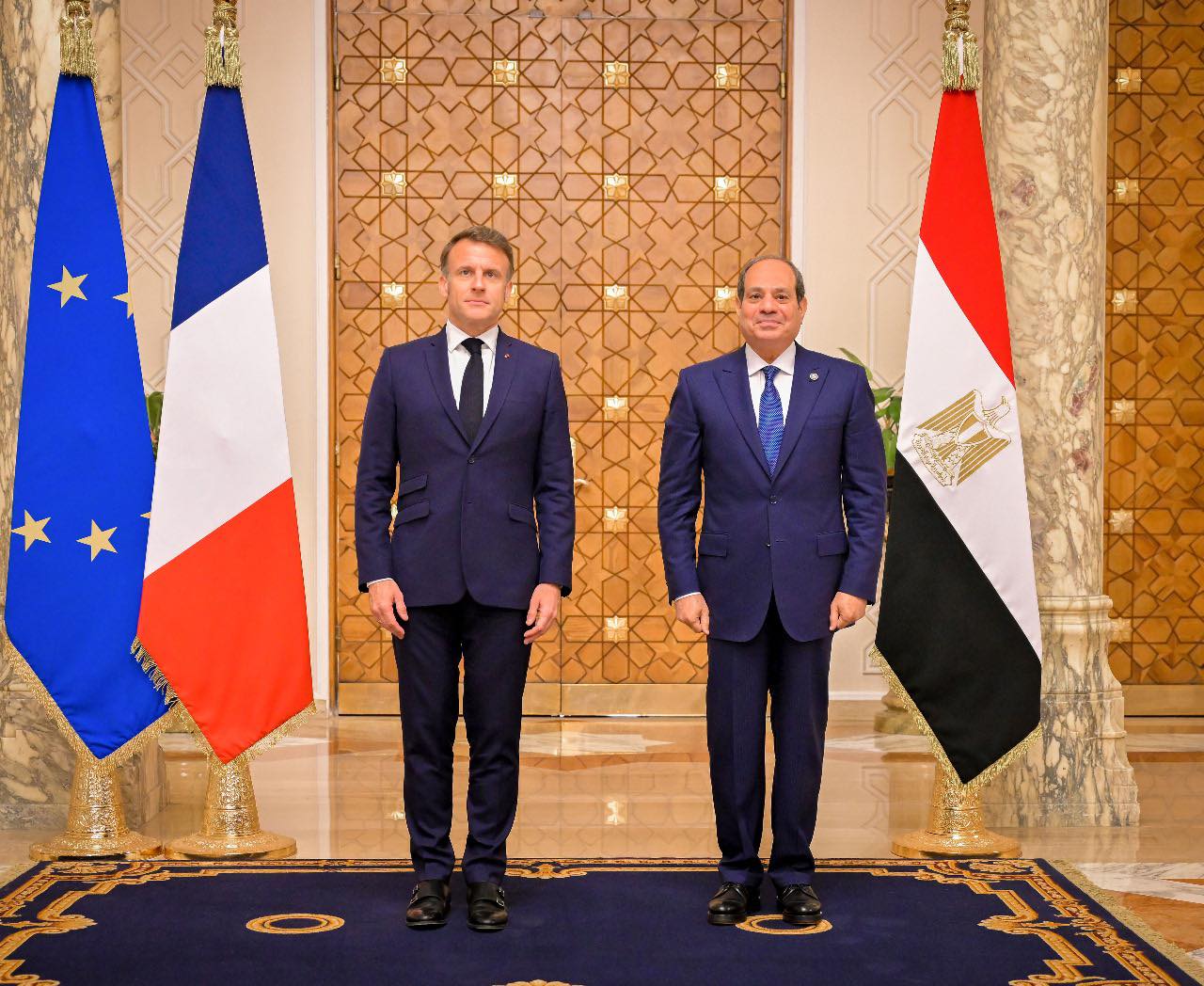 السيسي وماكرون