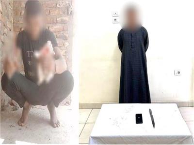 المتهم بالتعدي على قطة