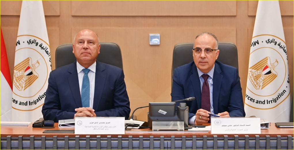 الدكتور هاني سويلم والفريق كامل الوزير