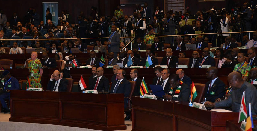 الرئيس السيسي يؤكد التزام مصر بتسريع تنفيذ أجندة أفريقيا
