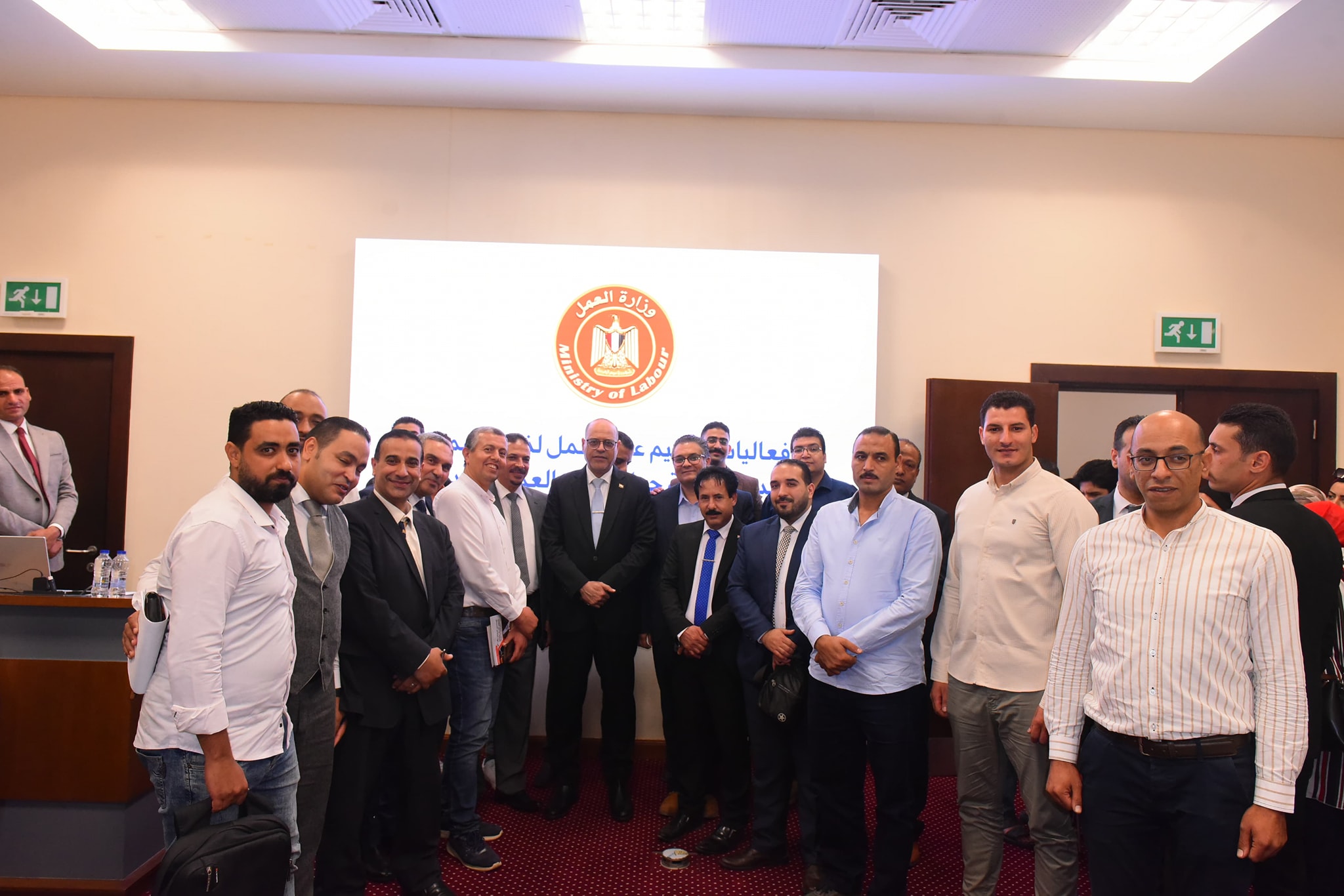 وزير العمل محمد جبران