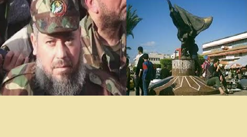 ميدان فلسطين بقطاع غزة و المناضل عز الدين الحداد