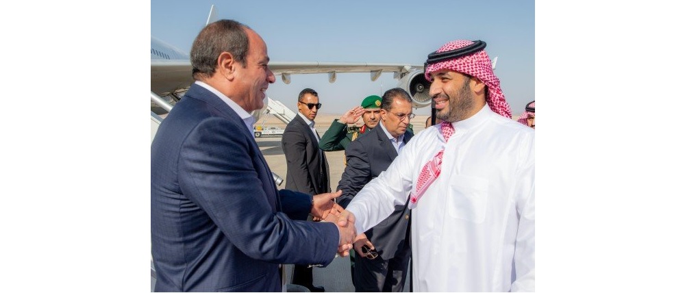 الرئيس السيسى وولى العهد محمد بن سلمان