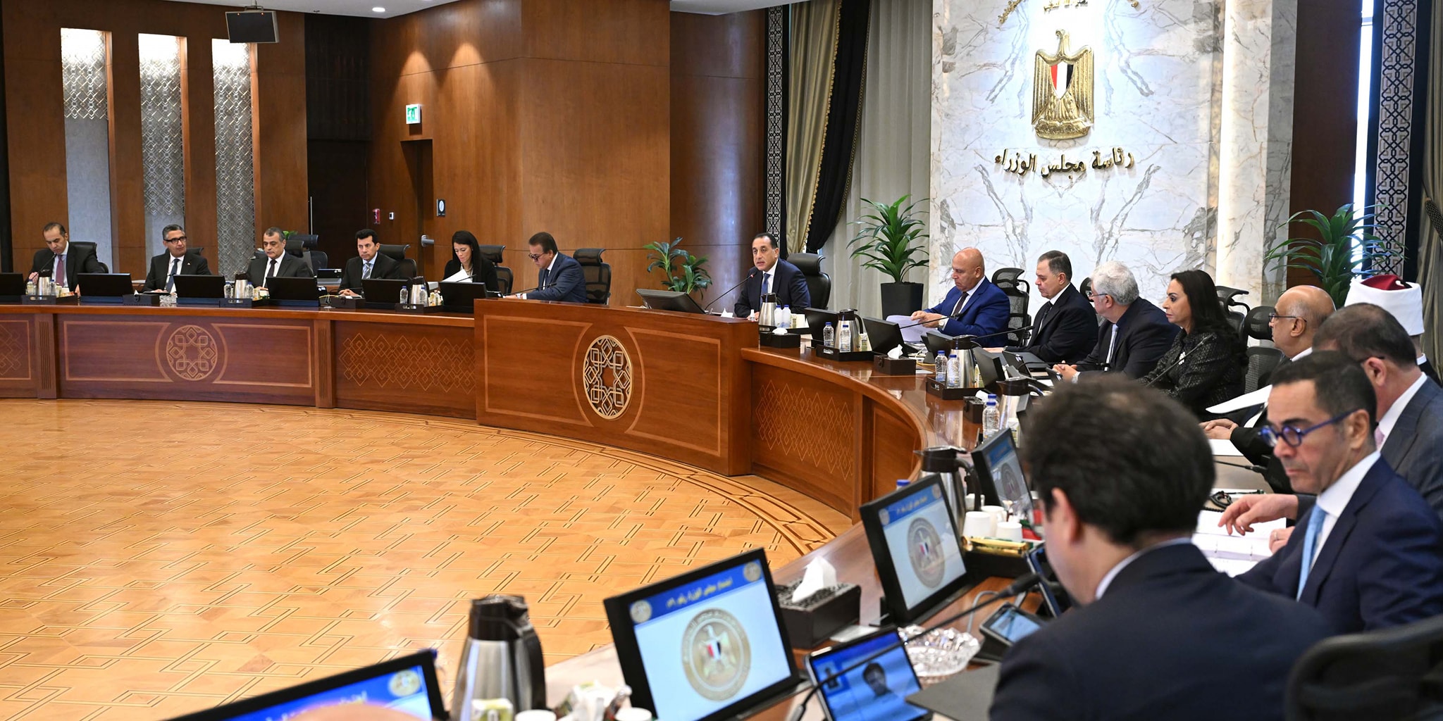 مجلس الوزراء برئاسة مدبولى