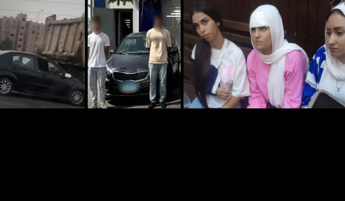 البنات الضحايا و2 من المتهمين والحادث