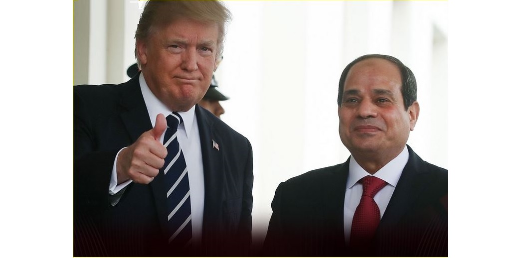 الرئيس السيسى ونظيره ترامب