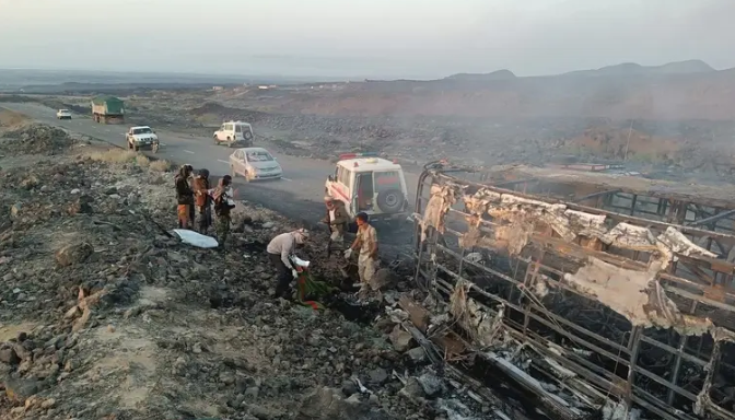 حادث مروري باليمن