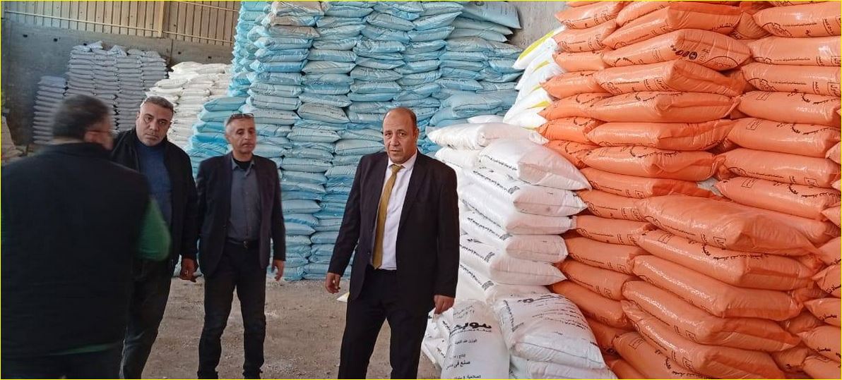 ضبط مخزن غير مرخص لتهريب الأسمدة