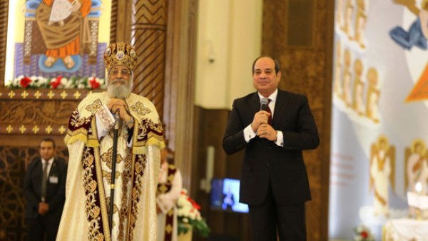 السيسي والبابا تواضروس