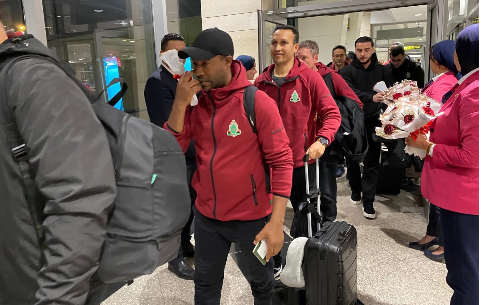 استقبال فريق الجيش الملكي