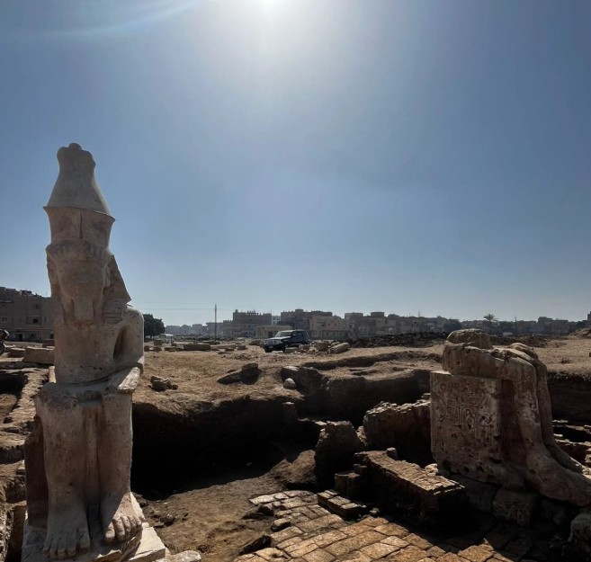 ترميم التمثال