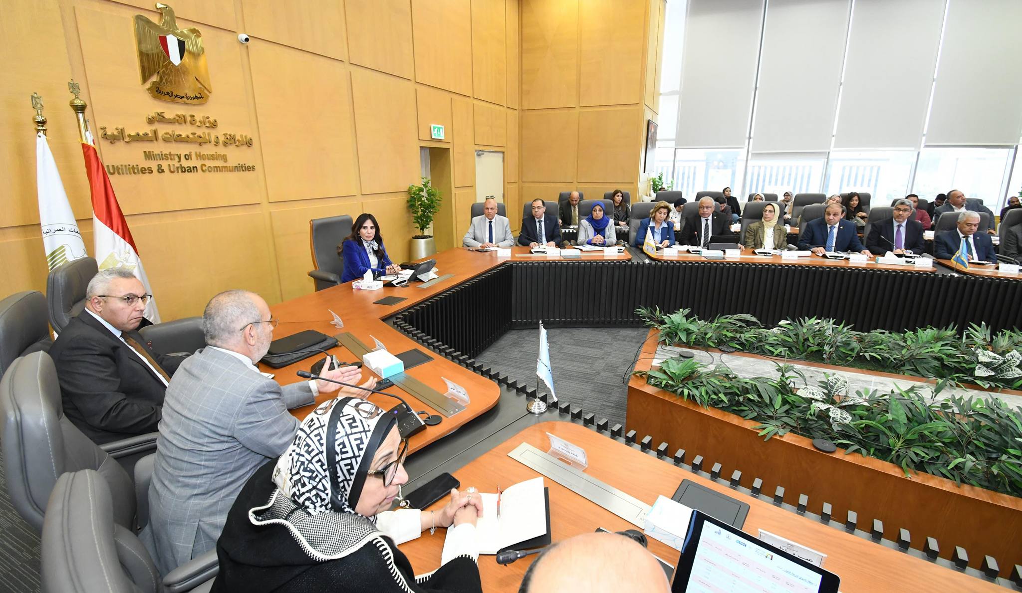 المهندسة راندة المنشاوي وزيرة الإسكان