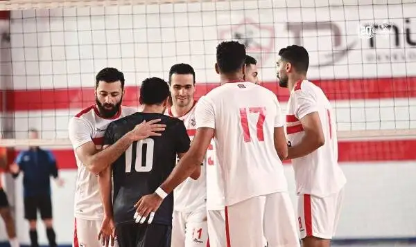 لاعبو طائرة الزمالك