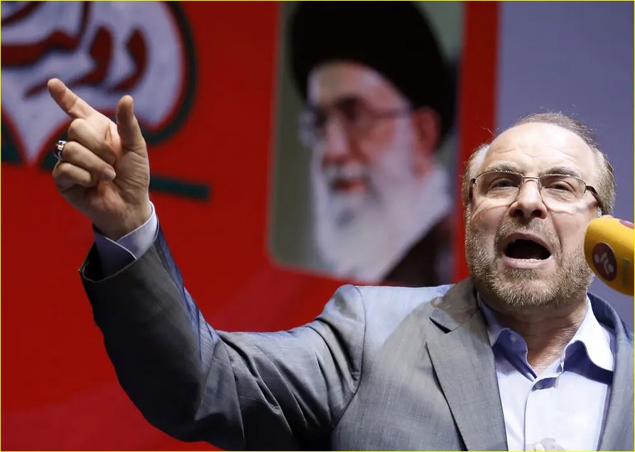 محمد باقر قاليباف رئيس البرلمان الإيراني