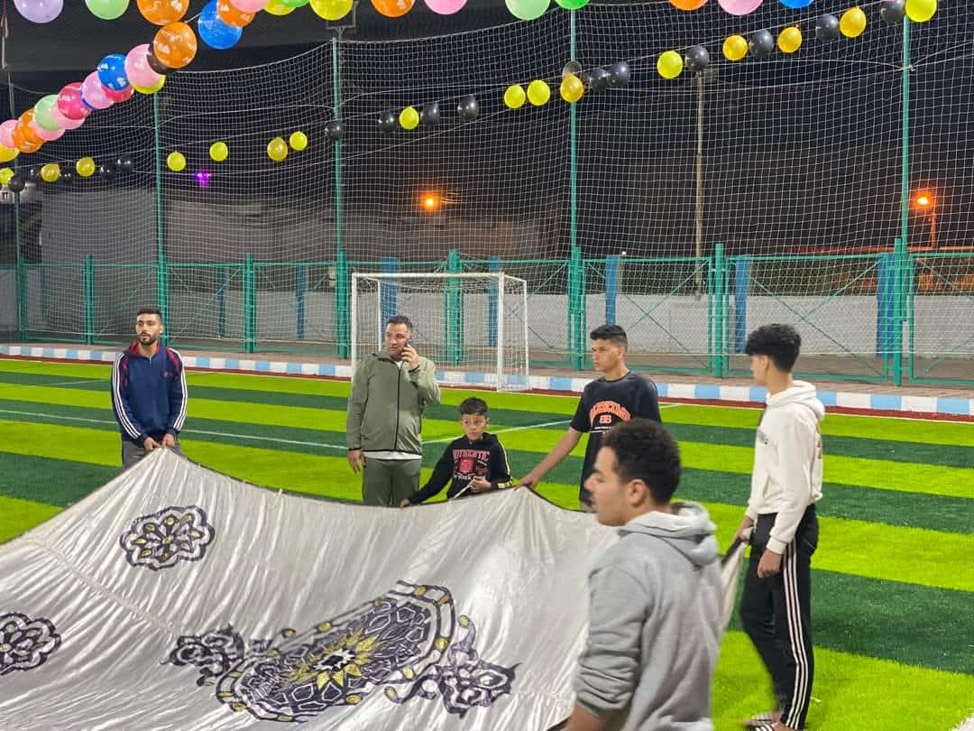 إعداد ساحة لصلاة العيد