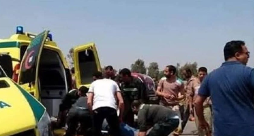 إسعاف مصابى الحادث