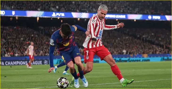 برشلونة أمام أتليتكو مدريد