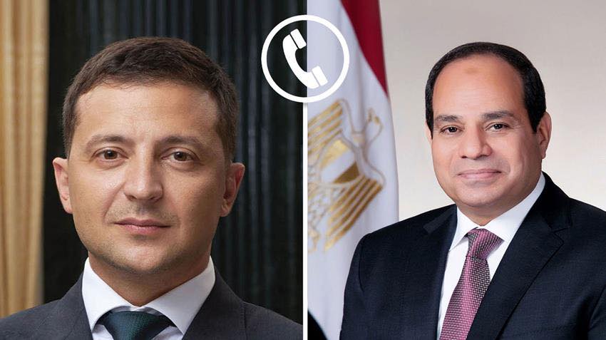 السيسي وزيلينسكي