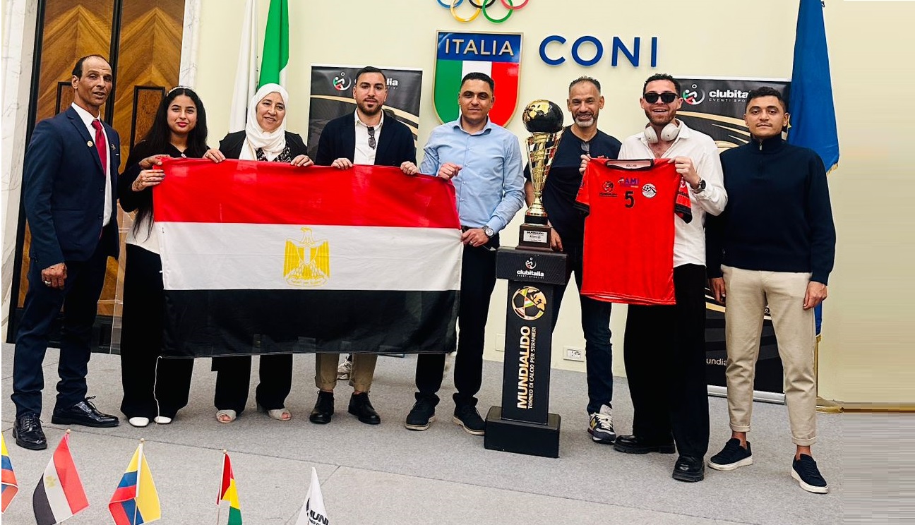 الوفد الرسمي المصرى من الجالية المصرية الممثل لمنتخب كرة القدم المشارك فى «موندياليدو 2026»