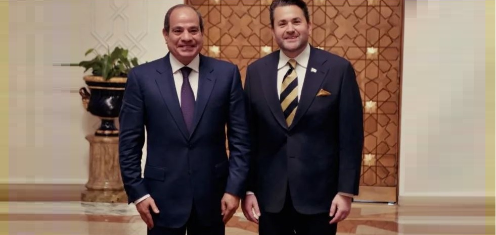 الرئيس السيسي وآدمز