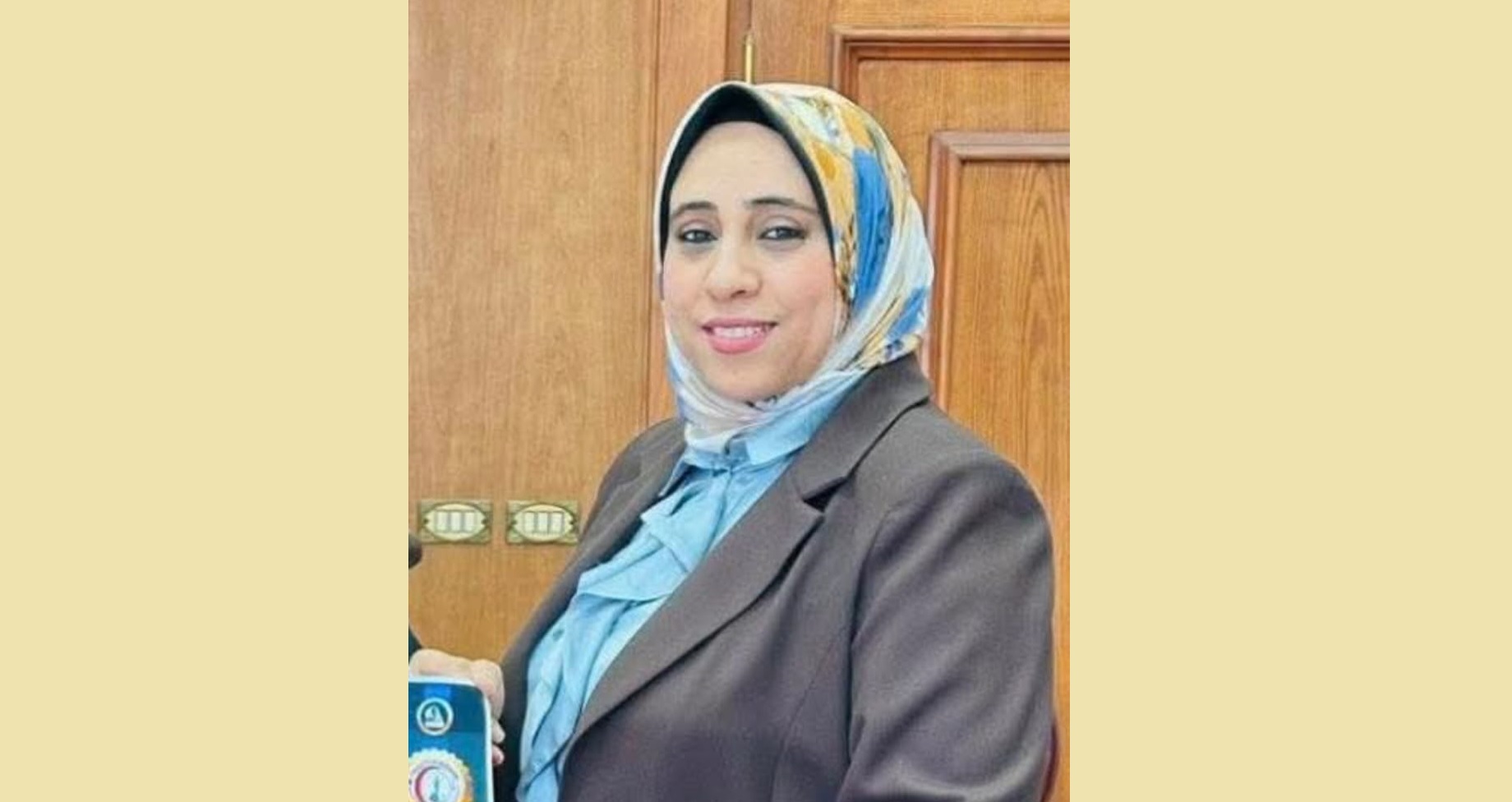 الدكتورة صباح أبو الفتوح، عميدة كلية التمريض بجامعة كفر الشيخ
