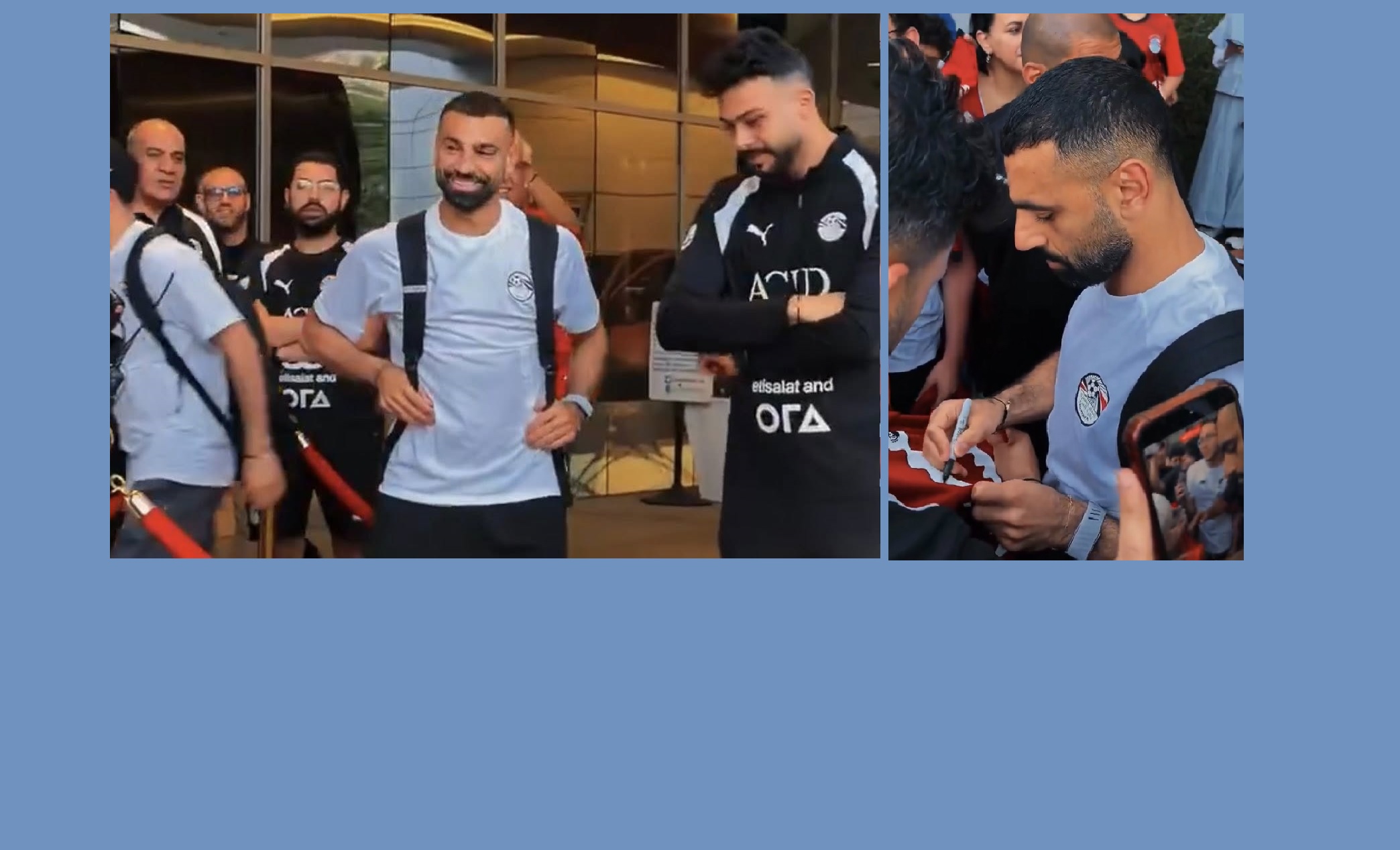محمد صلاح والجالية المصرية فى أمريكا