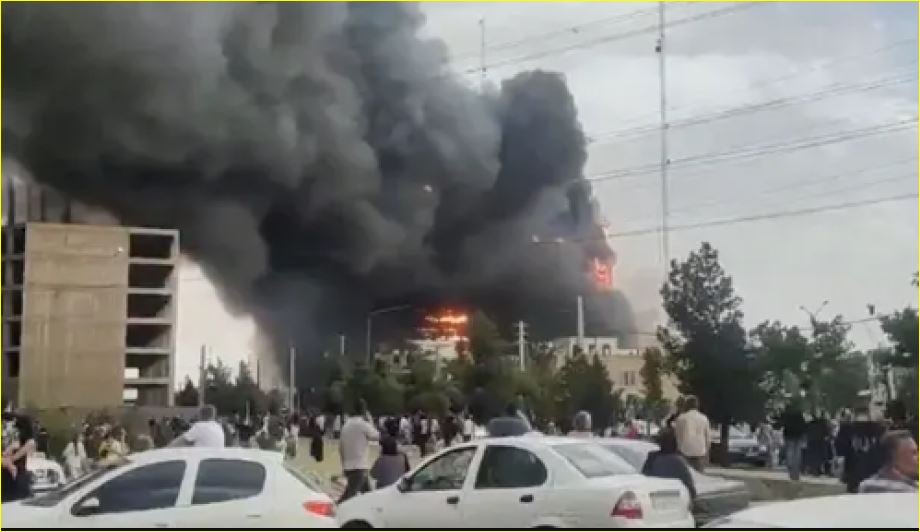 انفجارات تهز طهران وتبريز وأصفهان