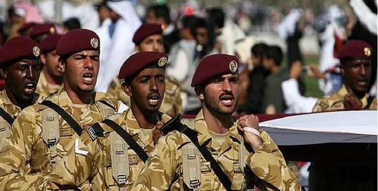 الجيش القطرى