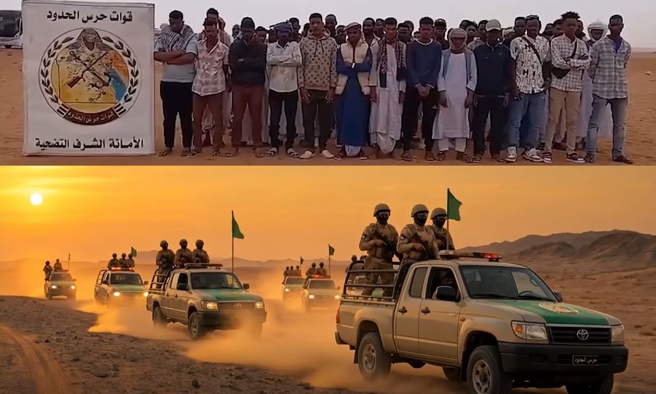 العناصر الأجنبية المضبوطة وحملات الجيش المصرى فى الجنوب
