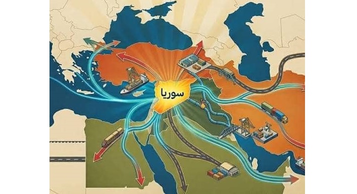 خريطة سوريا