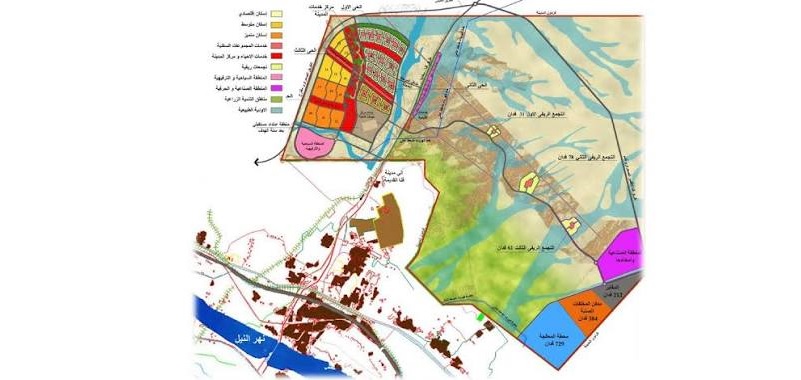 خريطة قنا الجديدة