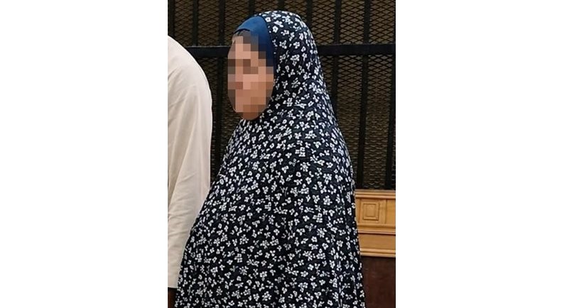 المتهمة بارتكاب الجريمة