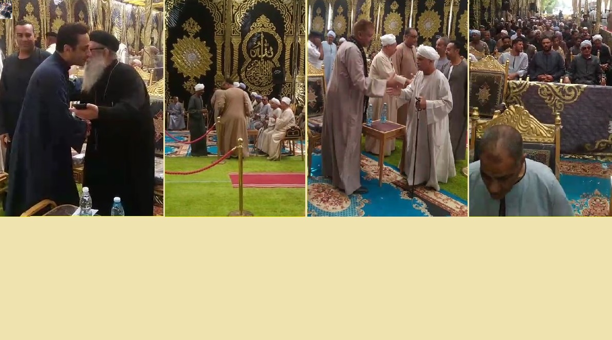 حضور جلسة الصلح من أهالى وأكابر قنا
