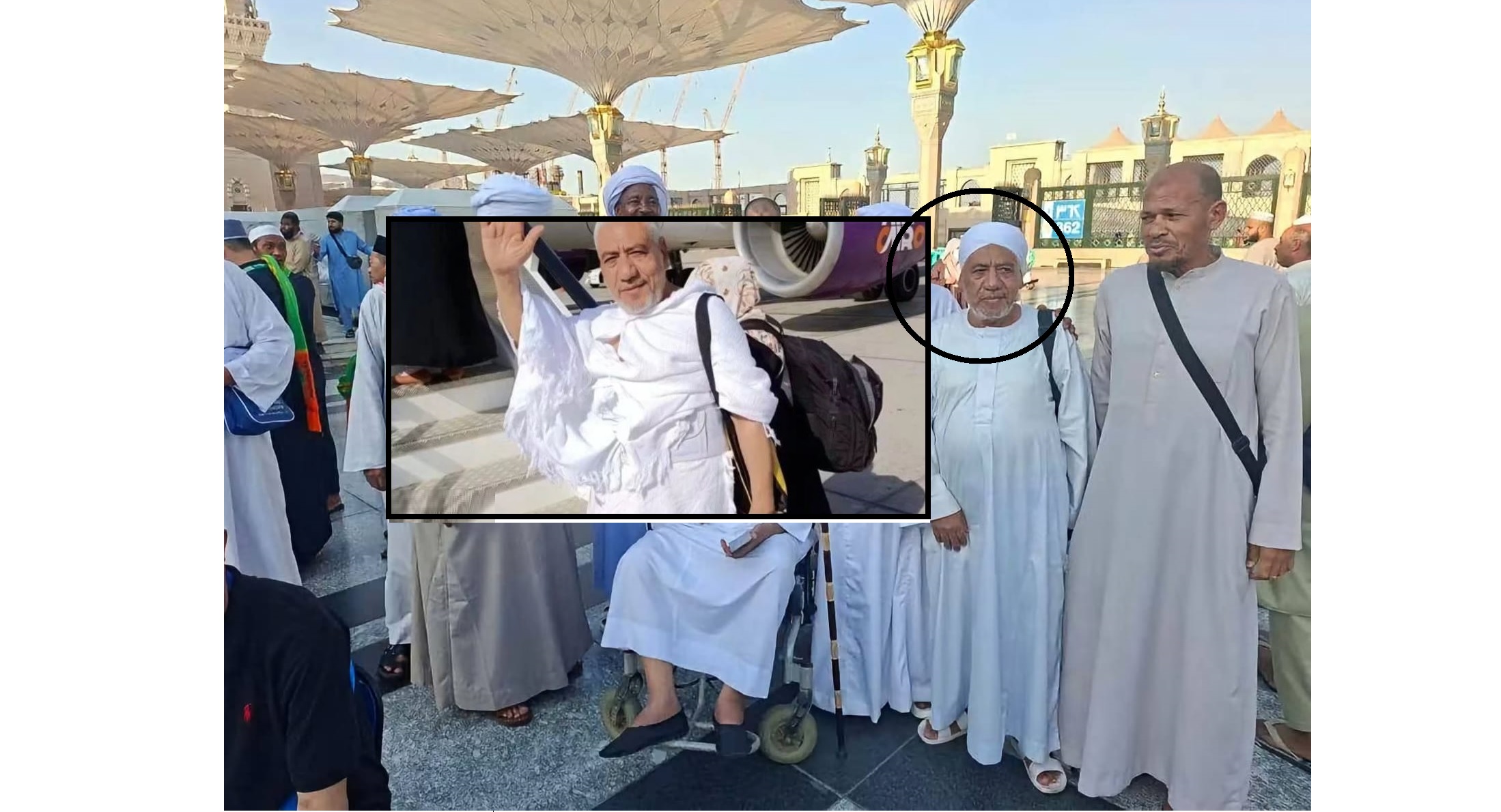 فى الصورة وفى الإطار أحد الذين تأكد وفاتهم فى الحادث
