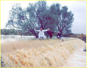 أمطار الخير على مطروح
