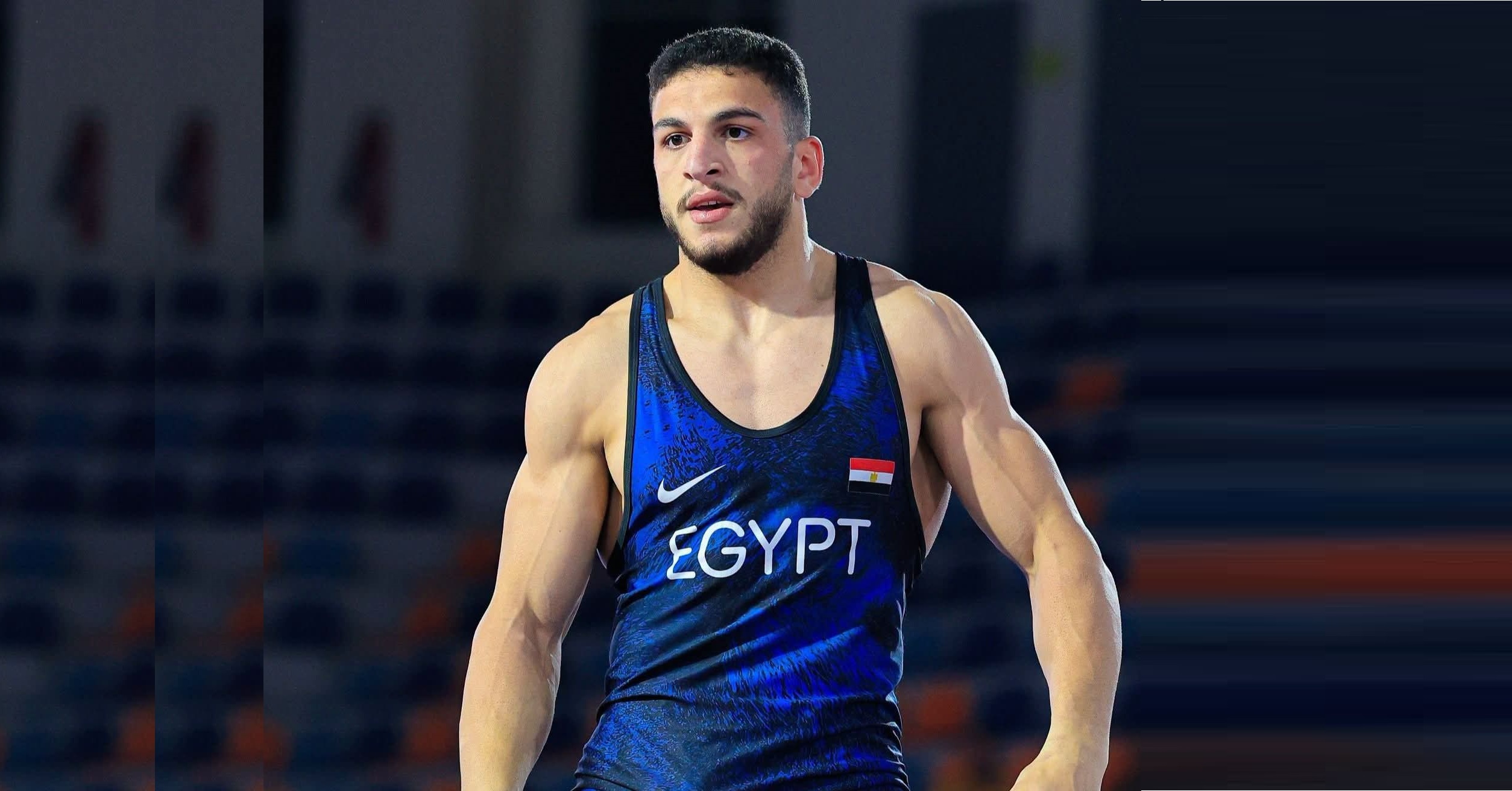  محمد القاسم، بطل المصارعة